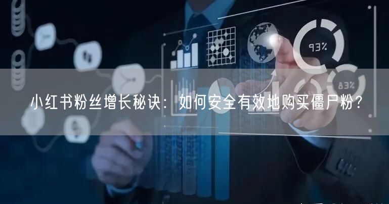 小红书粉丝增长秘诀：如何安全有效地购买僵尸粉？
