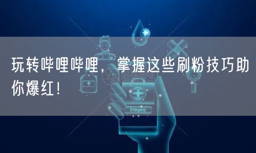 玩转哔哩哔哩，掌握这些刷粉技巧助你爆红！