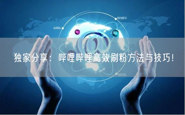 独家分享：哔哩哔哩高效刷粉方法与技巧！