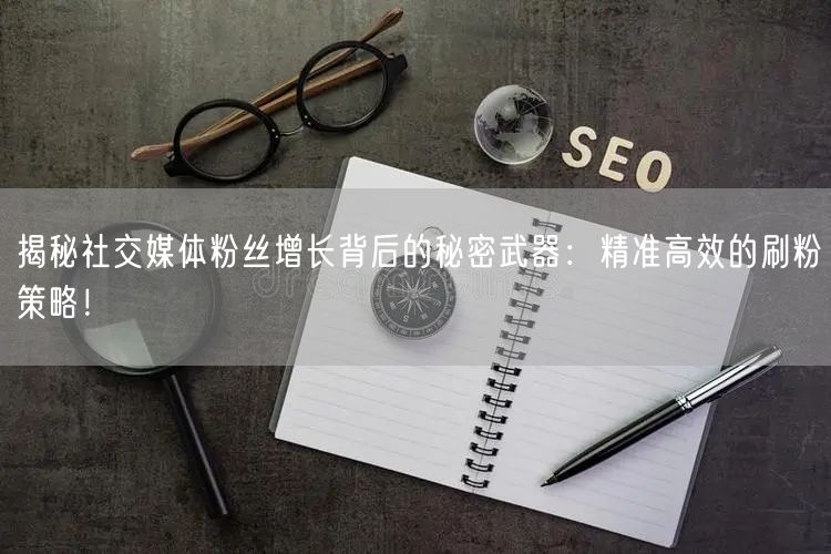 揭秘社交媒体粉丝增长背后的秘密武器：精准高效的刷粉策略！